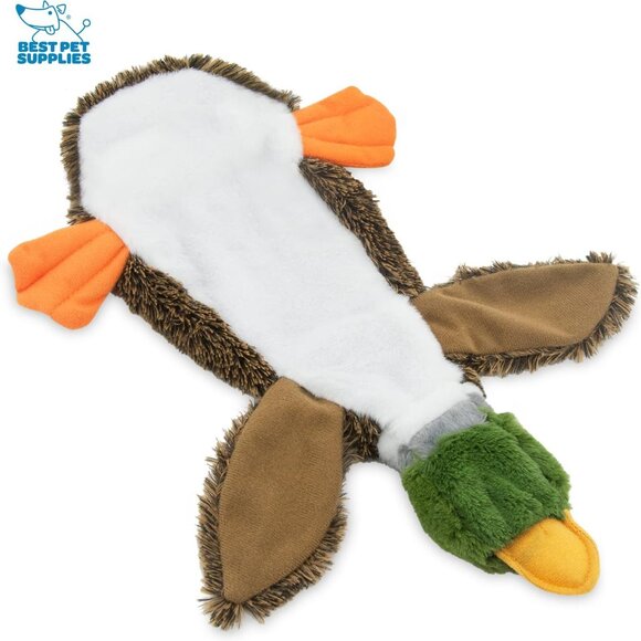 Dog Toy: Stuffless 2-in-1 Fun Duck, Small - Picture 5 of 6